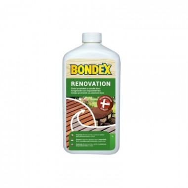 BONDEX Renovation - čistič na zašednuté drevo
