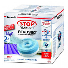 Ceresit STOP vlhkosti AERO 360 2x450g tablety s vôňou levandule
