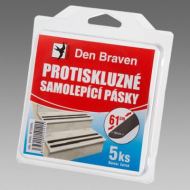 Protišmyková samolepiaca páska 19x61/5ks