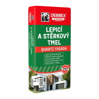 Lepiaci a stierkový tmel QUARTZ FASÁDA 25kg