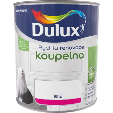 Dulux Rýchla renovácia kúpeľňa – univerzálny náter