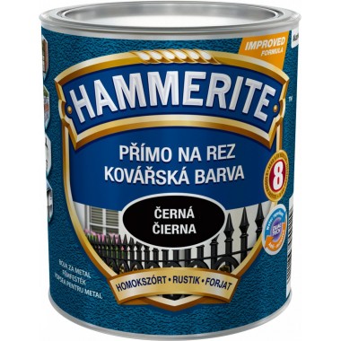 Hammerite priamo na hrdzu – kováčska farba