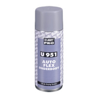 BODY U951 Autoflex spray 400ml čierny