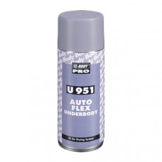 BODY U951 Autoflex spray 400ml čierny
