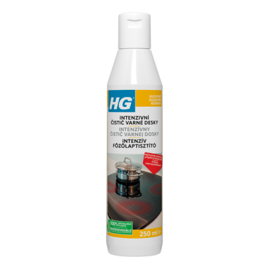 HG102 Intenzívny čistič varnej dosky 250ml