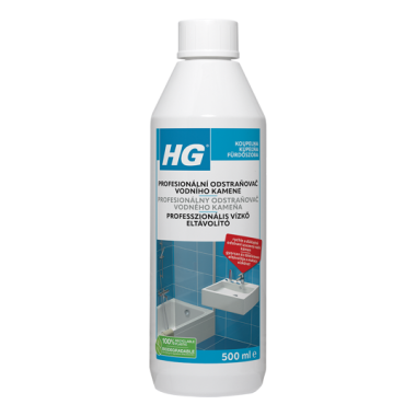HG100 Profesionálny odstraňovač vodného kameňa 0,5L