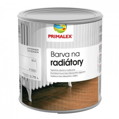 Primalex Farba na radiátory P0100 lesk 0,75L
