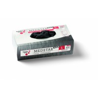 Rukavice MEDSTAR Black Nitril 100ks – jednorázové