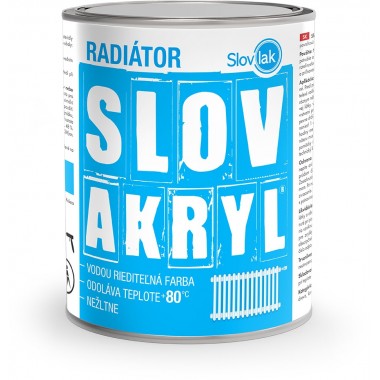 Slovakryl radiátor