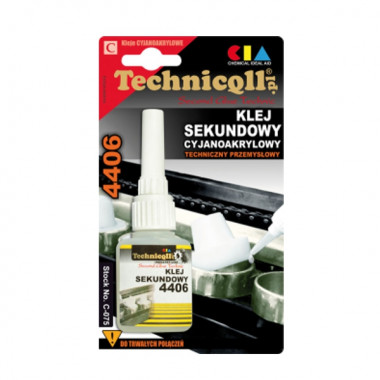 Technické sekundové lepidlo 20g C-075 Technicqll